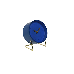 Horloge Sur Pied 12.3X15X11Cm - Bleu Offres Ramadanesques