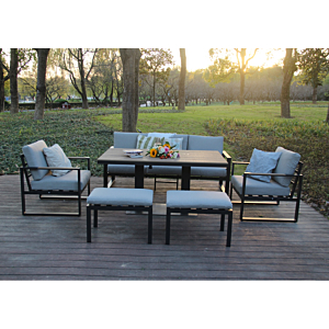 Salon De Jardin Evasion - Gris