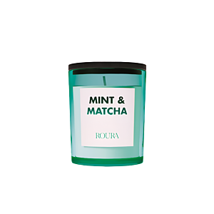 Bougie Parfumée En Porcelaine Avec Couvercle - Vert Eau Décoration