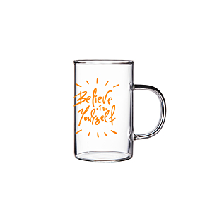 Set De 3 Mugs Décorés 200 Ml - Blanc
