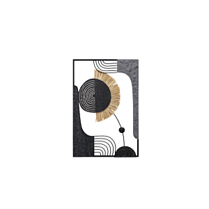 Decoration Murale 40.0X59.7X1.9 - Multicouleur Offres Ramadanesques