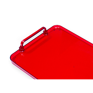 Plateau Aurora 31X22 Cm - Rouge