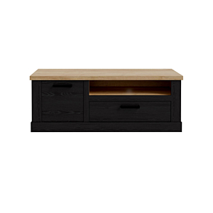 Petit Meuble Tv Black Duro- Chêne / Noir