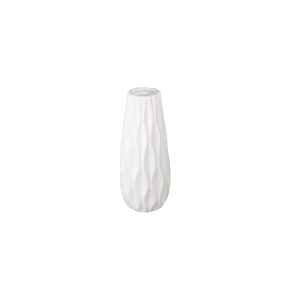 Vase Blancia Ondulee - Blanc Décorations