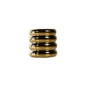 Porte Bougie Cylindrique – Doré Bougies et portes bougies