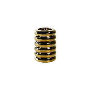 Porte Bougie Cylindrique 10,5Cm – Doré Bougies et portes bougies