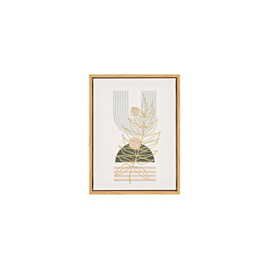 Tableau Abstrait Avec Cadre 18X24X2,3 - Multicouleur Décoration