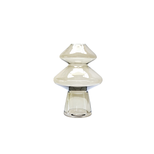 Vase Champignon 16X16X23Cm - Marron Vases décoratifs