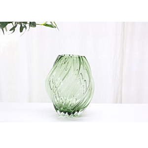 Vase Vague 19X19X22.5Cm - Vert