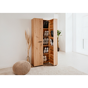 Armoire Meuble À Chaussures Lugo - Chêne