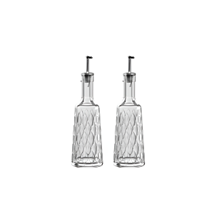 Set 2 Huilieres Leafy - Blanc Art de la table