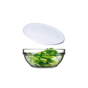 Bol Chef Avec Couvercle 1135Ml - Blanc