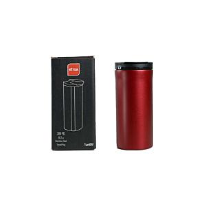 Mug Travel Isothermique Acier Inoxydable 300Ml - Rouge