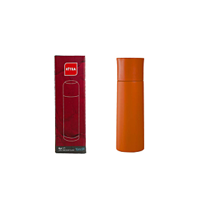Mug Soft Isothermique 2 Parois Acier Inoxydable 400Ml - Orange