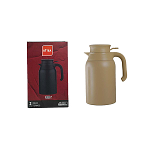 Thermos Zen Isothermique Double Paroi 2L - Crème