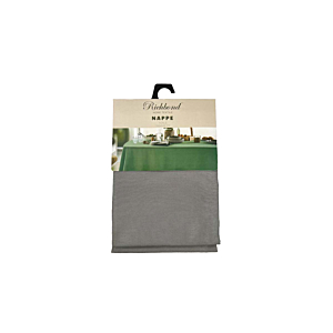 Nappe Toile Richbond 140X240 - Gris Linge de table
