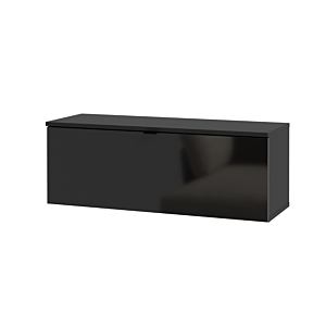 Meuble Tv Libertad 99,9Cm - Noir Laqué Offres Ramadan