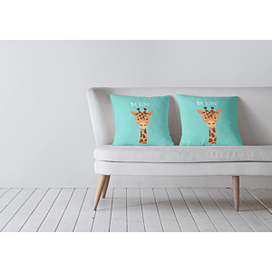 Coussin Enfant Girafon – Multicouleur