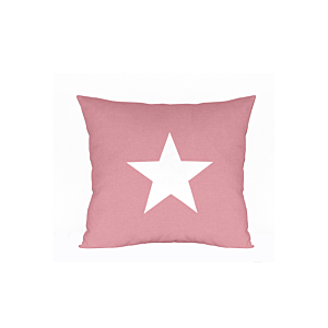 Coussin Enfant Étoile – Rose Essentiel HIVER