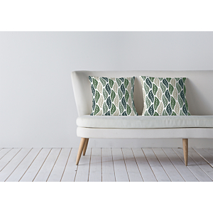 Coussin Feuilles – Multicouleur