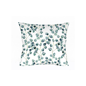 Coussin Feuilles - Bleu Vert Coussins décoratifs