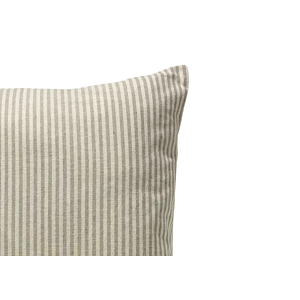 Coussin Exterieur Rayé 45X45Cm – Beige