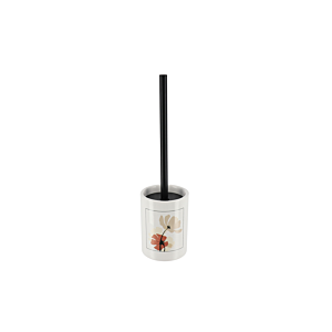 Brosse Tige Inox Flora - Blanc Brosses WC