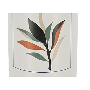 Gobelet Rond Flora En Dolomite - Blanc