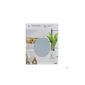 Abattant Wc Mdf 18 Pouces Prestige - Bleu Clair