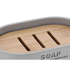 Porte Savon Prestige - Gris Clair