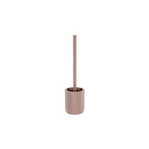Brosse Wc Polyresine Strié - Cappuccino Brosses WC