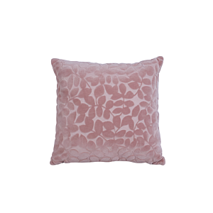 Coussin Avec Zip Et Remplissage 45X45Cm - Rose Essentiel HIVER