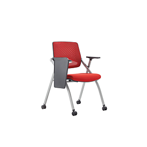 Chaise Noteseat Avec Écritoire - Rouge