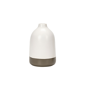 Vase 9.5X15X3 Cm - Gris/Blanc Vases décoratifs