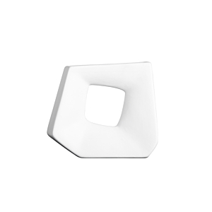 Vase Ajouré 16X13.4X12.4Cm - Blanc Vases décoratifs