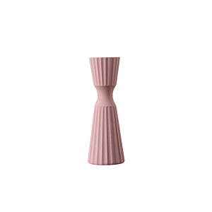 Vase Relifs Geometriques 9X25.5X6Cm - Mauve Clair Vases décoratifs