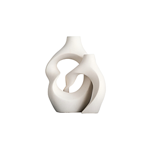 Vase Scultural Entralcee - Beige Vases décoratifs