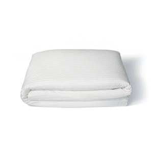 Couette R Rayée Satinée 300G - Blanche Essentiel HIVER