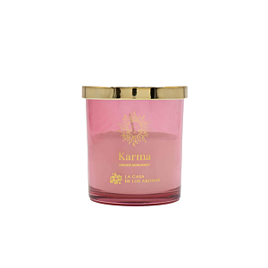 Bougie Mystic Karma 150G - Rose Bougies décoratives