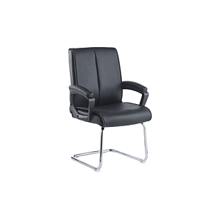 Fauteuil Visiteur Durarest Pu - Noir