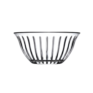 Bol Transparent En Verre Joy – Blanc Art de la table