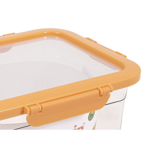 Boîte Alimentaire Hermétique 2,2L - Pêche