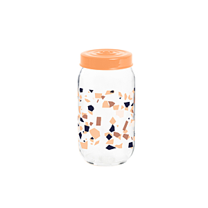 Set De 3 Bocaux Décorés 1L - Multicouleur