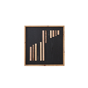 Décoration Murale 49.5X49.5X3.2Cm - Multicouleur Offres Ramadanesques