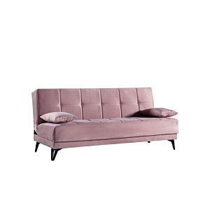 Canapé Lit 3 Places Limra - Rose