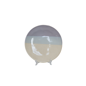 Assiette En Porcelaine 20Cm - Multicouleur Déstockage
