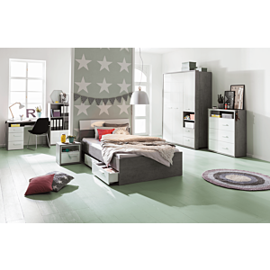 Bureau Mi Piace Gris