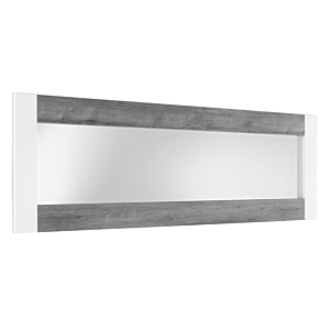 Miroir Vertigo 175*60 - Chêne Gris Et Blanc