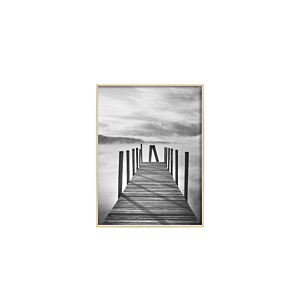 Cadre Photo Evasion En Aluminium 46X61Cm - Beige Offres Ramadanesques