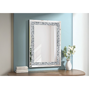 Miroir Décoratif 120Cm -Blanc